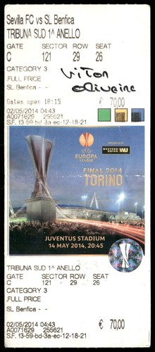 Biglietto 2014 benfica vs - biglietto,